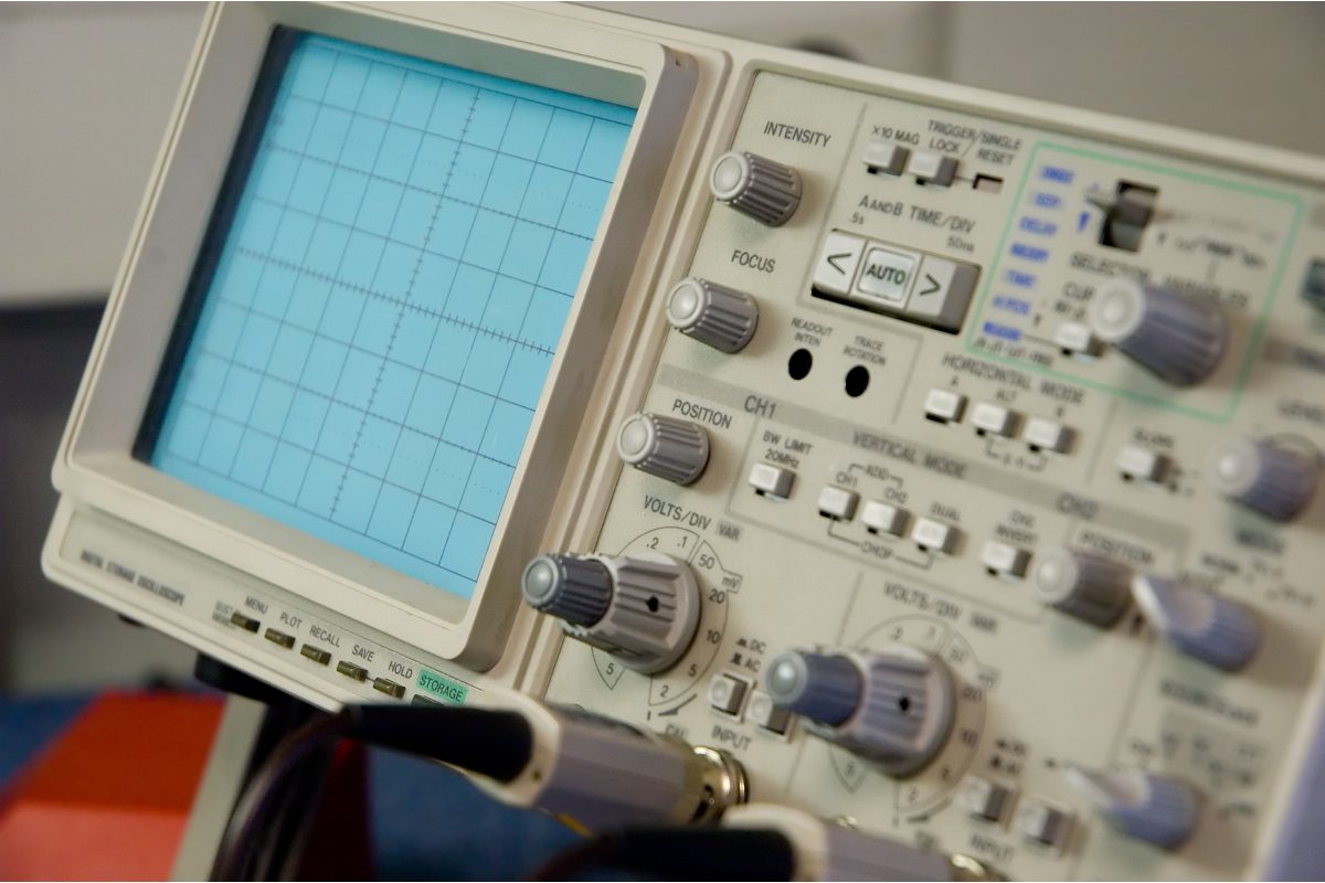 utilisation oscilloscope